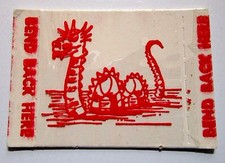 Vintage Cracker Jack Prize 1970s Fortune Teller Loch Ness Monster