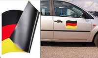 Auto Magnet fahnen Deutschland  Automagnet ca. 13x20cm  700826