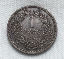 Hungary 1 Krajczar 1882