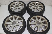 Audi A4 S4 Alu Felgen Komplettreifensatz 235/40 R18 95V XL SN3830 M+S DOT 3111  