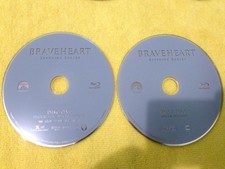 Braveheart ( Blu-ray, 2-Disc, Sapphire Edition ) Discs Only - Mel Gibson