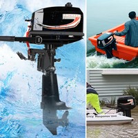 Ancheer Außenborder Außenbordmotor Elektrischer Bootsmotor 6HP BOOTS MOTOR HOT!