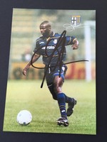 LILIAN THURAM (142 LS FRANKREICH) WELTMEISTER 1998 AC PARMA signed AK 10x15