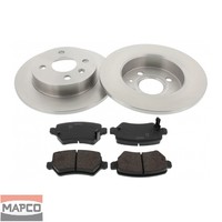 Bremsensatz Bremse Beläge Bremsscheiben mit Bremsbeläge Hinten Opel Astra G