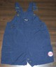 Oshkosh Bib Overall Shorts Boys size 12 months 