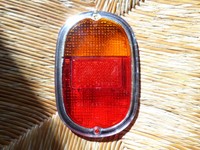 VW T 1 2 T 2a T1 Bus 181 Glas Rücklicht Kappe Rückleuchte Lampenglas 1971 EL 18