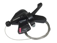 Fahrrad Schalt Hebel Shimano Altus SL M 310 7 fach rechts 2050 mm Zug schwarz