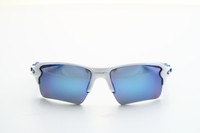 Oakley OO 9188 9188/20 Polished White Frame Sapphire Iridium Lens Sunglasses 59