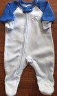 Baby Boys Size 6 Months Gerber Woof fleece footed sleeper pajamas