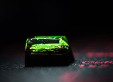 New Rare  Backlit Keycaps Key Cap Pure Resin for Cherry MX Mechanical Keyboard