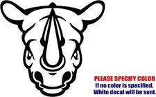 Vinyl Decal Sticker - Tribal Rhino Rhinoceros Car Truck Bumper Boat Jdm Fun 9"