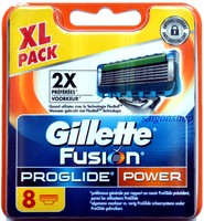 8 Klingen Gillette Fusion Proglide Power 8er 