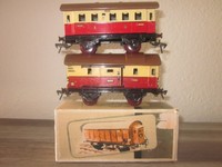 Fleischmann Spur 0 Personenwagen + Packwagen  OVP