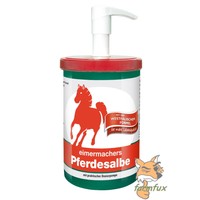 Pferdesalbe EIMERMACHER 1000 ml Dose Spender Eimermachers Pferdebalsam Pferdegel