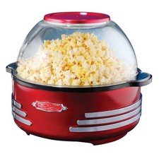 Popcorn Retro Maker Stirring Electrics Series Popper Red Roasting Pop Machine