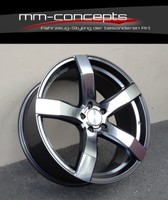 20 Zoll Tomason TN11 Concave Felgen 8,5x20 et45 5x112 Gutachten S3 Rotor GTI R 