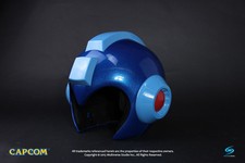Capcom Full Size Wearable Mega Man Helmet Prop Replica Cosplay In Stock