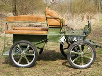 Kutsche Wagonette Kutschen Marathonwagen Fahrschulwagen 25" NEU! Carriage