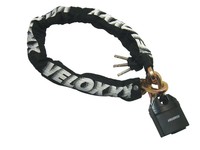 2,2 kg schweres 4-kant (10x10mm) Stahlketten-Schloß 90cm Rad Roller Quad Trike 