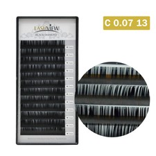 C 0.07 13mm 3D Volume Eyelash Extensions Lashview Thin Soft False Eyelashes