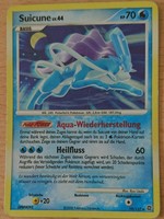 Pokemon karte Diamant & Perl - low played 19/132 - Suicune lv.44 Holo Deutsch