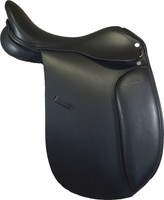 Dressursattel Bach Leder 16 17 17,5 Kammerweite 31 schwarz