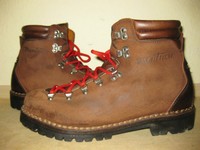 Montneve UK 10 EU 44 Wanderstiefel zwiegenähte Bergstiefel Leder TOP! #1088