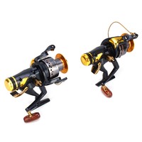 2x Angelrollen SW60 Edelstahl Kugellager 9+1BB Stationärrollen Alu Spule f. Rute