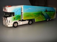 Scania TL mit KofferSZ Sped. Sturm HANDAIRBRUSH absolut Top Modell
