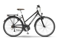 Winora: Domingo de Luxe Damen 28'' 27-G Deore schwarz/silber/braun matt