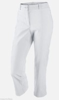 NIKE GOLF CLASSIC RISE CROP PANT [ GR. 2 / 34 / XS ] DAMEN HOSE WEIß NEU & OVP