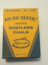 New listing
Vintage Nos An-Du-Septic Dustless Chalkboard Chalk