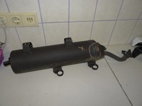 Auspuff Endtopf Schalldämpfer Muffler Burgman UH125 UH200 Bj:07- 03H