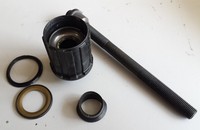 JoyTech /Novatec Freehub Body Assy. 8/9 sp.Shimano Spline Inc QR Axle, Seals Etc