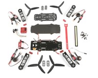 Robitronic RaceCopter FPV 250 Combo mit Motor,Regler,CC3D,LED - ETB250-KIT