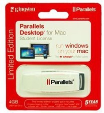 New Parallels Desktop 8 for Mac w/ Free 4GB DataTraveler USB Flash Drive