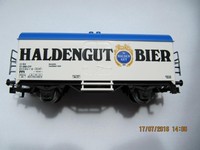 märklin Bierwagen SoMo Haldengut Bier SBB Schweizer Bierwagen RAR Selten
