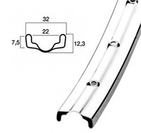 Rigida Felge Westwood 28x1.75 Niro