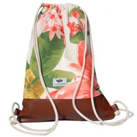 FREIBEUTLER Gymbag Hawaii, Festival Rucksack, Turnbeutel, Festival Beutel, Hambu