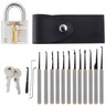Dietriche Kit Lockpicking Set Intsun 15-teiliges Professionelle Pick-Set Schloss