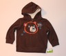 Jumping Beans Brown Bear Hoodie Jacket Infant Baby Boy Size 18 Months NEW