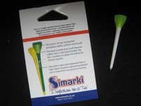 GOLF TEES Original Simarki Das TOP-TEE für jeden Golfer 30 Stück/Paket 62mm/weiß