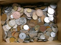 Kursmünzen alle Welt  Alt + Neu Gewicht ca. 2400 Gramm keine Silbermünzen