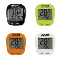 Fahrrad Tacho Fahrradcomputer Ventura 10 Funktionen verschiedene Farben