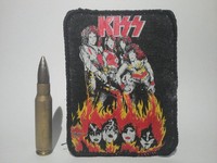 Vintage KISS patch | rare twisted sister iron maiden judas priest ace wasp glam