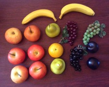 Fruit Decor Fake Artificial Props Staging Crafts Realistic Man Made 16 Pieces