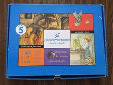 Hooked On Phonics Hop 2nd Grade Level 5 Audio Cassette Workbook Books Flashcards