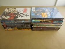 LOT OF 15 ANIME /JAPANESE CARTOON DVD'S & BOX SETS - TRIGUN RWBY ROBOTECH PANYO