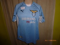 Lazio Rom Original Puma Heim Trikot 2001/02 "Siemens mobile" Gr.L