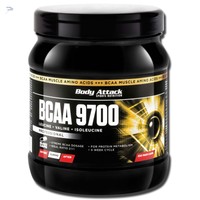 (78,68€/Kg) BODY ATTACK Mega BCAA 9700 Caps 300 Kapseln BCAAs 3233mg/Port +Bonus